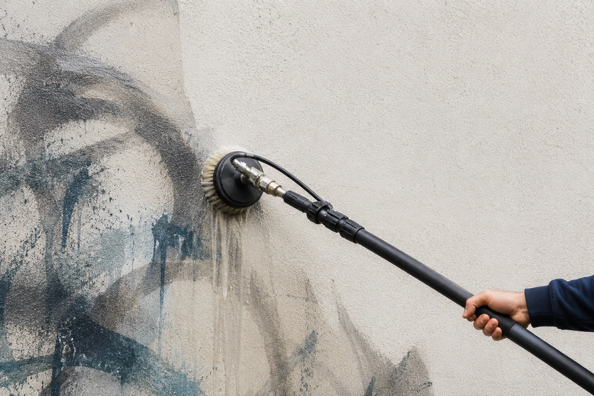 Fassaden- und Graffitireinigung